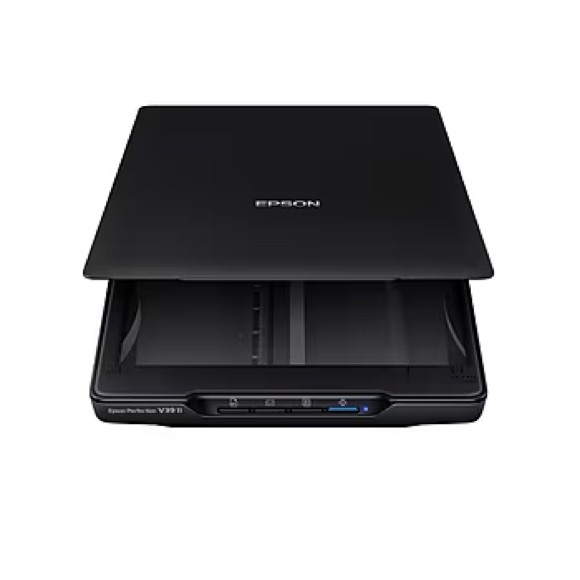 Epson Scanner Perfection V39 II Flatbed Portable Photo Scanner, Black - Picture 2 of 5